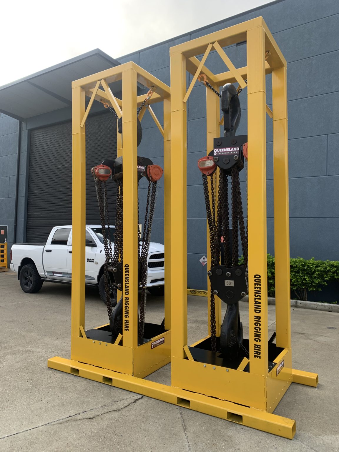50 ton Chain Blocks Hire & Rental Brisbane, Queensland