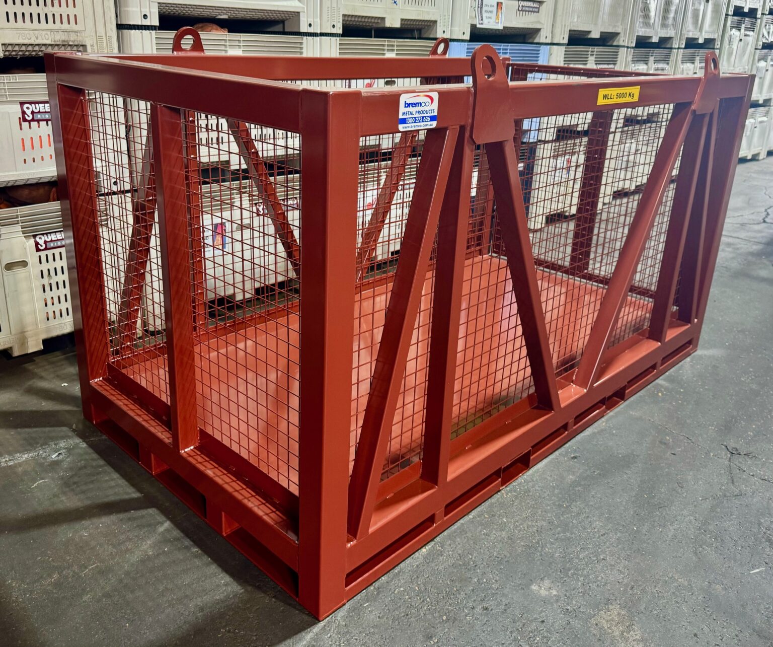 Crane Liftable Goods Cages | Hire & Rental | Brisbane, Queensland